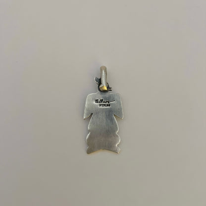 Stamped Thunderbird Pendant By Bo Reeves
