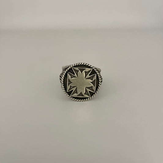 Stamped Sterling Silver Ring By Bo Reeves Size 7