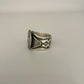 Stamped Sterling Silver Thunderbird Ring By Bo Reeves Size 7.5