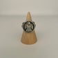 Stamped Sterling Silver Thunderbird Ring By Bo Reeves Size 7.5