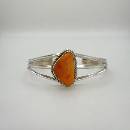 オレンジスパイニーオイスターバングル　内周１３５mm