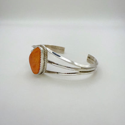 オレンジスパイニーオイスターバングル　内周１３５mm