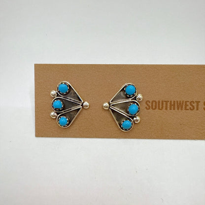 プチポイントターコイズピアス