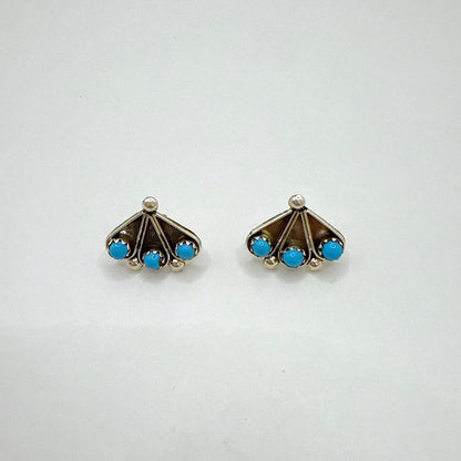 プチポイントターコイズピアス