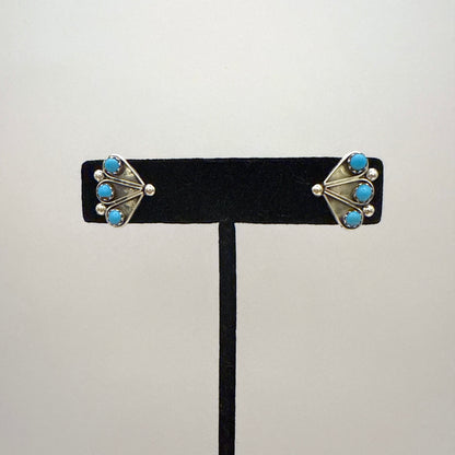 プチポイントターコイズピアス