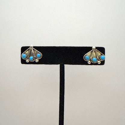 プチポイントターコイズピアス