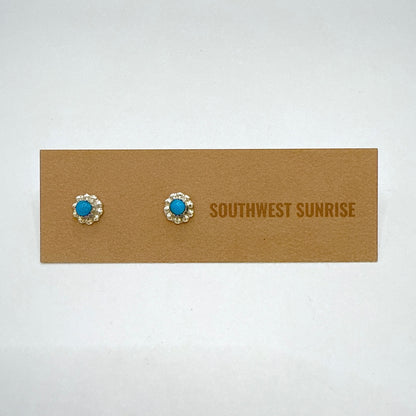 Turquoise Stud Earrings