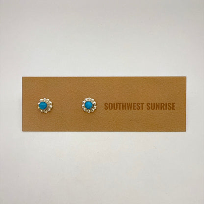 Turquoise Stud Earrings