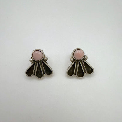 Pink Conch Stud Earrings By Geraldine James B