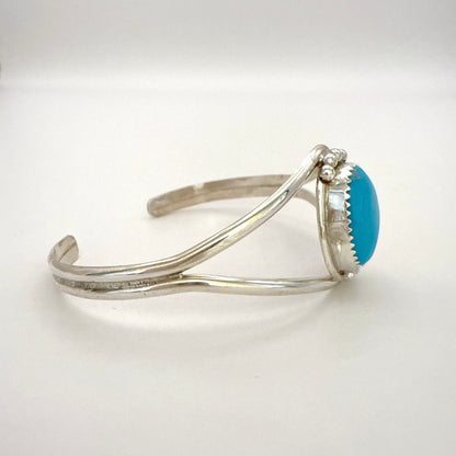 Cerrillos Turquoise Cuff Bracelet B