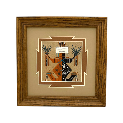 ナバホサンドペインティング 18cm x 18cm