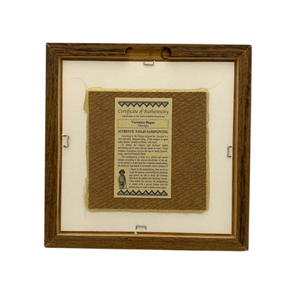 ナバホサンドペインティング 18cm x 18cm