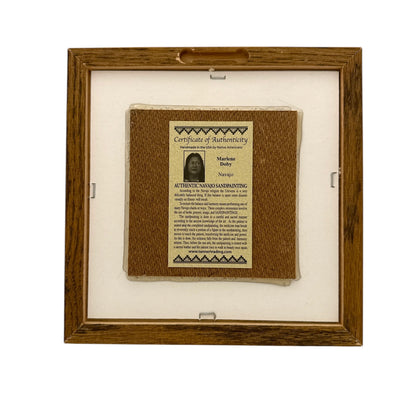 ナバホサンドペインティング 18cm x 18cm