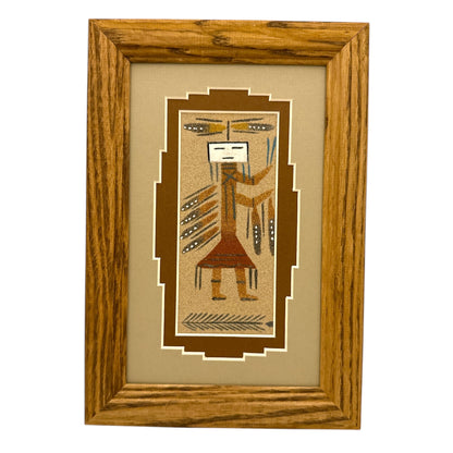 ナバホサンドペインティング 24 cm x 16.5 cm