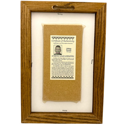 ナバホサンドペインティング 24 cm x 16.5 cm