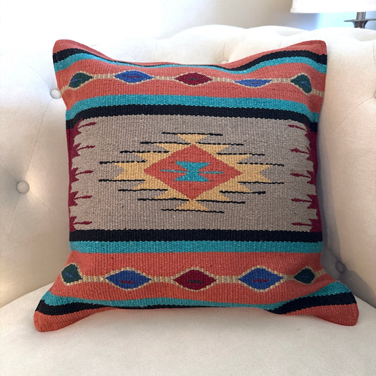 Handwoven Zapotec Pillow Cover Style 9Z