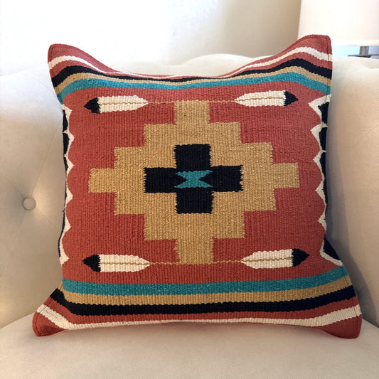 Handwoven Zapotec Pillow Cover Style 7Z