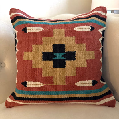 Handwoven Zapotec Pillow Cover Style 7Z