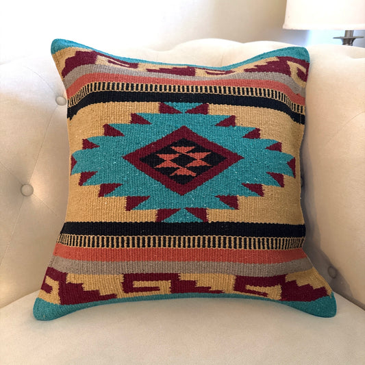 Handwoven Zapotec Pillow Cover Style 13Z