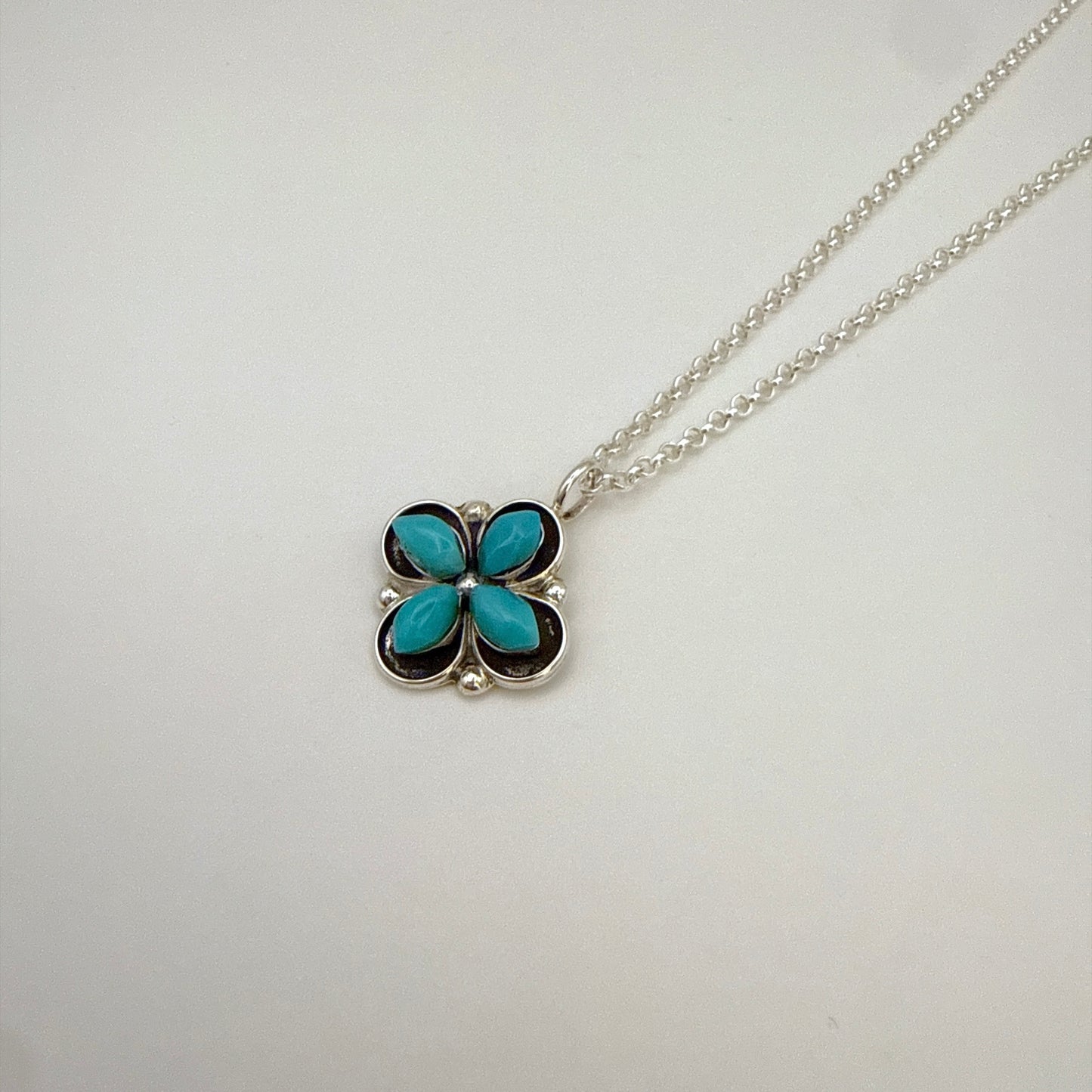 Four Turquoise Pendant B