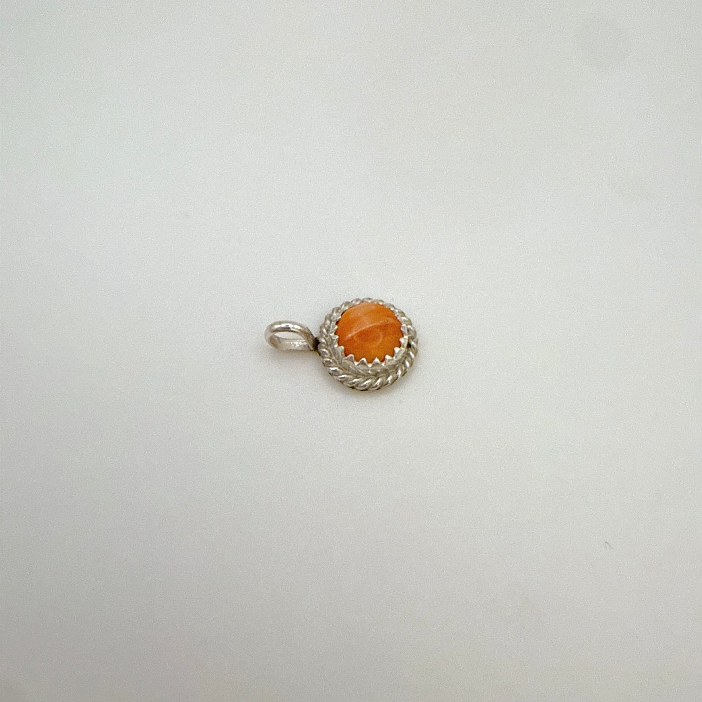 オレンジスパイニーペティットペンダントトップ