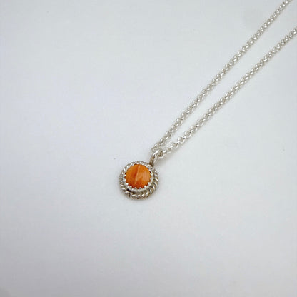 オレンジスパイニーペティットペンダントトップ