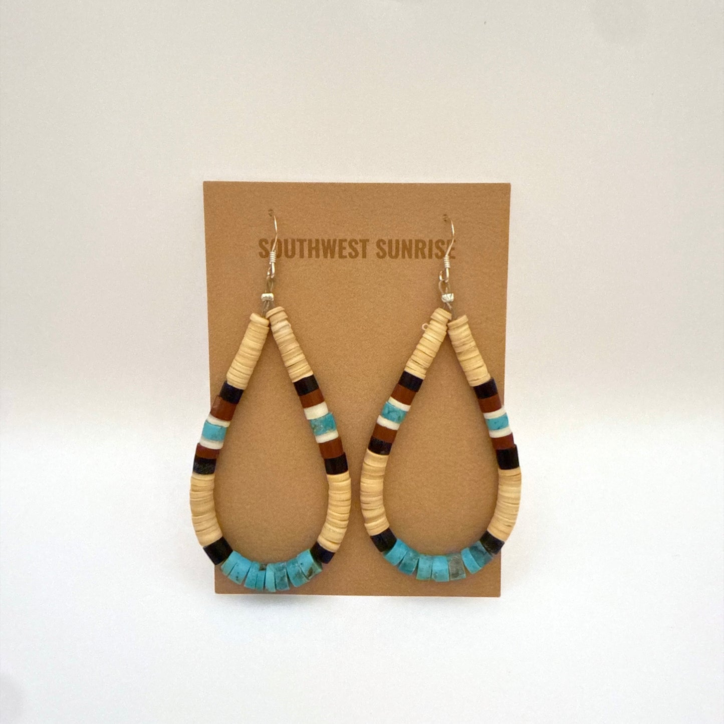 ターコイズシェル ヘイシ ピアス