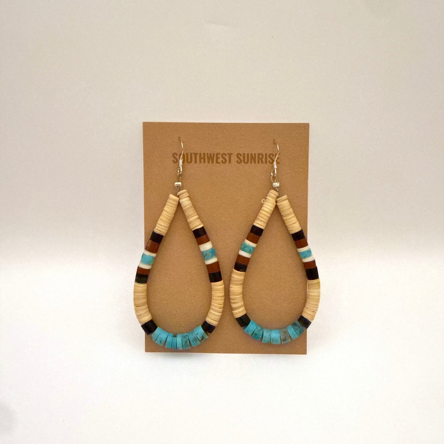 ターコイズシェル ヘイシ ピアス