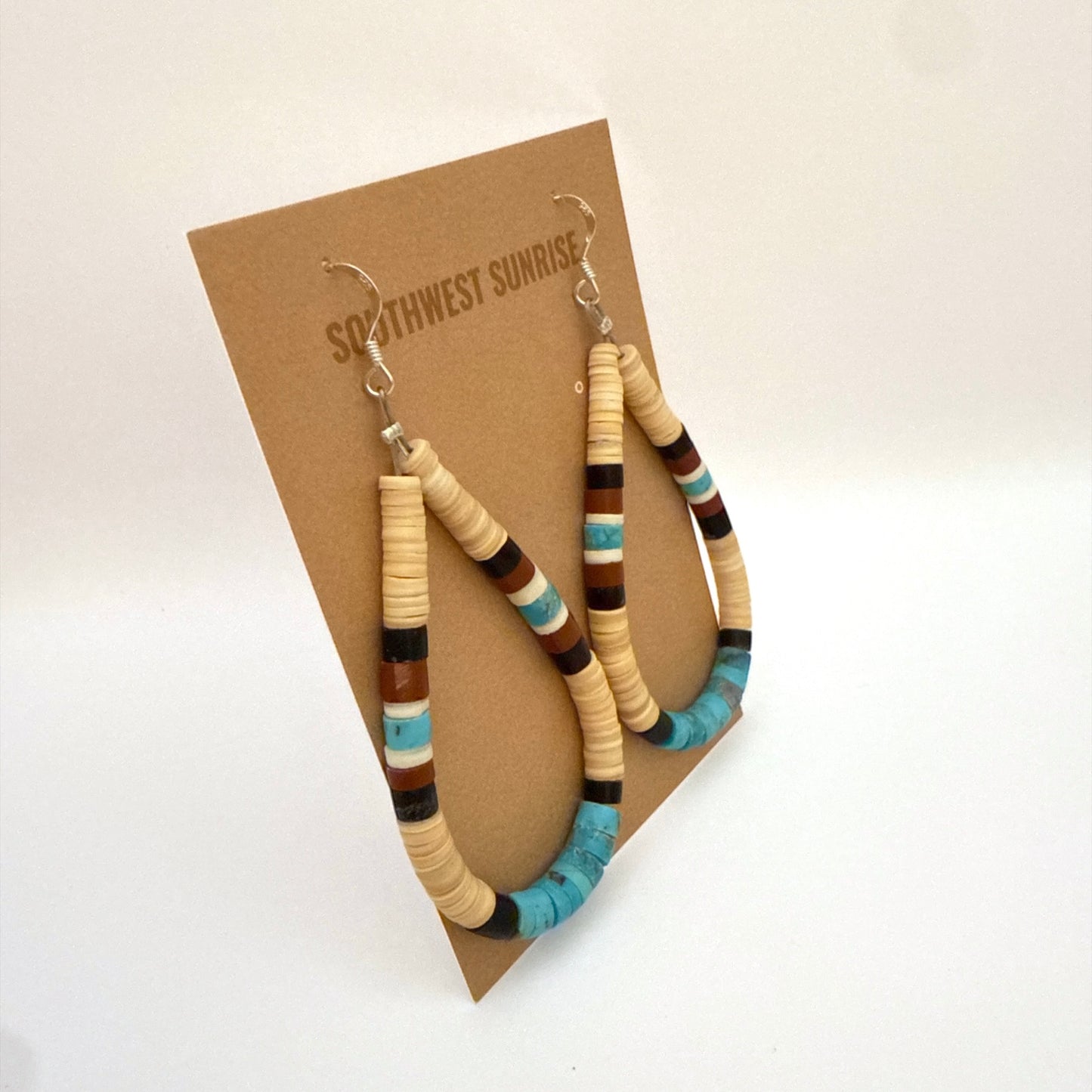 ターコイズシェル ヘイシ ピアス