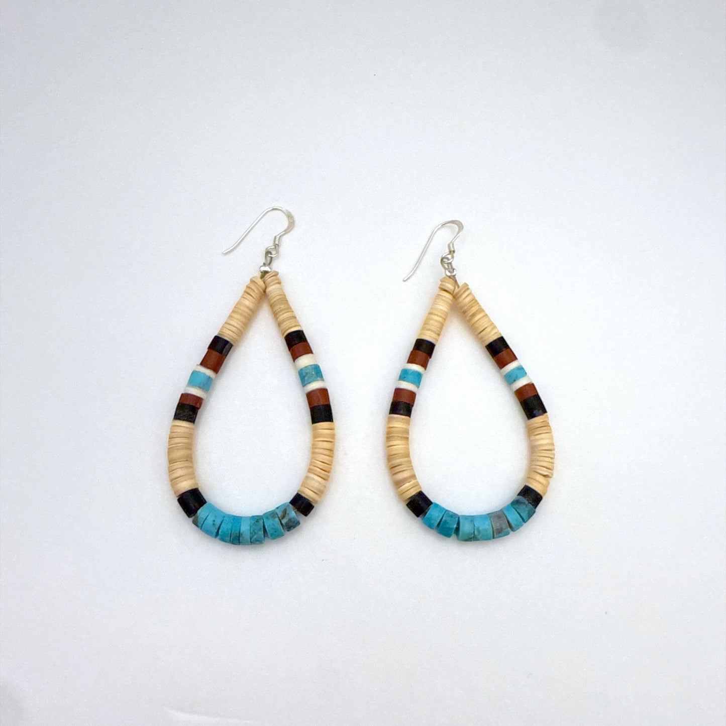 ターコイズシェル ヘイシ ピアス