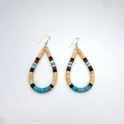 ターコイズシェル ヘイシ ピアス