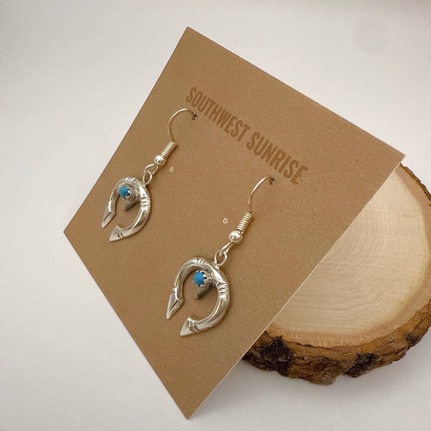 Turquoise Naja Earrings