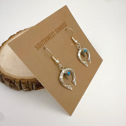 Turquoise Naja Earrings