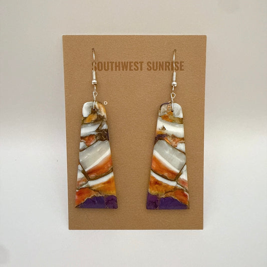 Mojave Spiny Slab Earrings