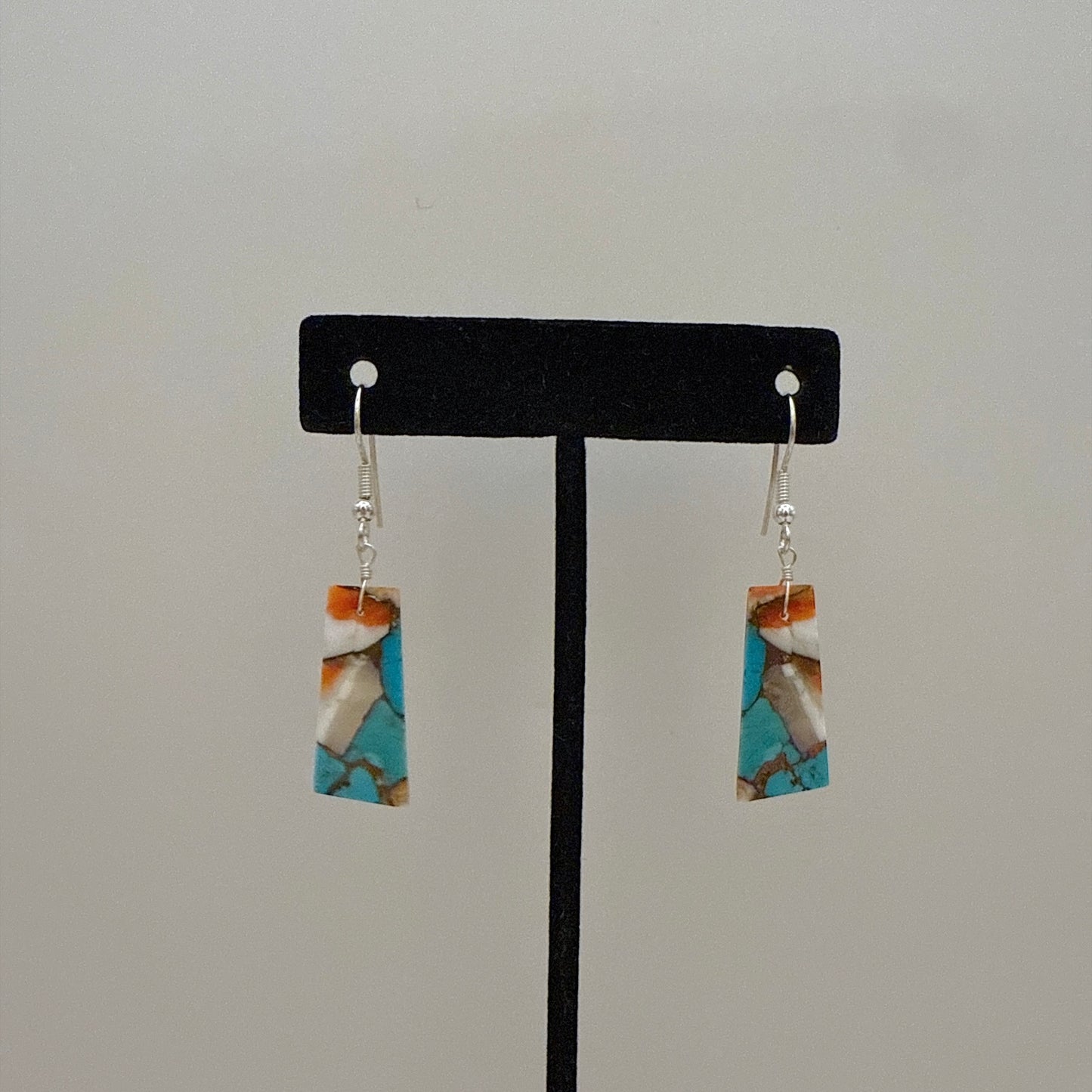 モハベターコイズスラブピアス A