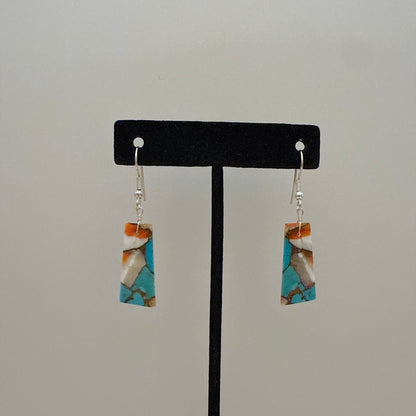 モハベターコイズスラブピアス A