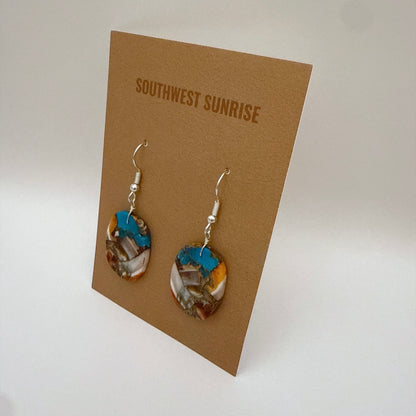 モハベターコイズスラブピアス C