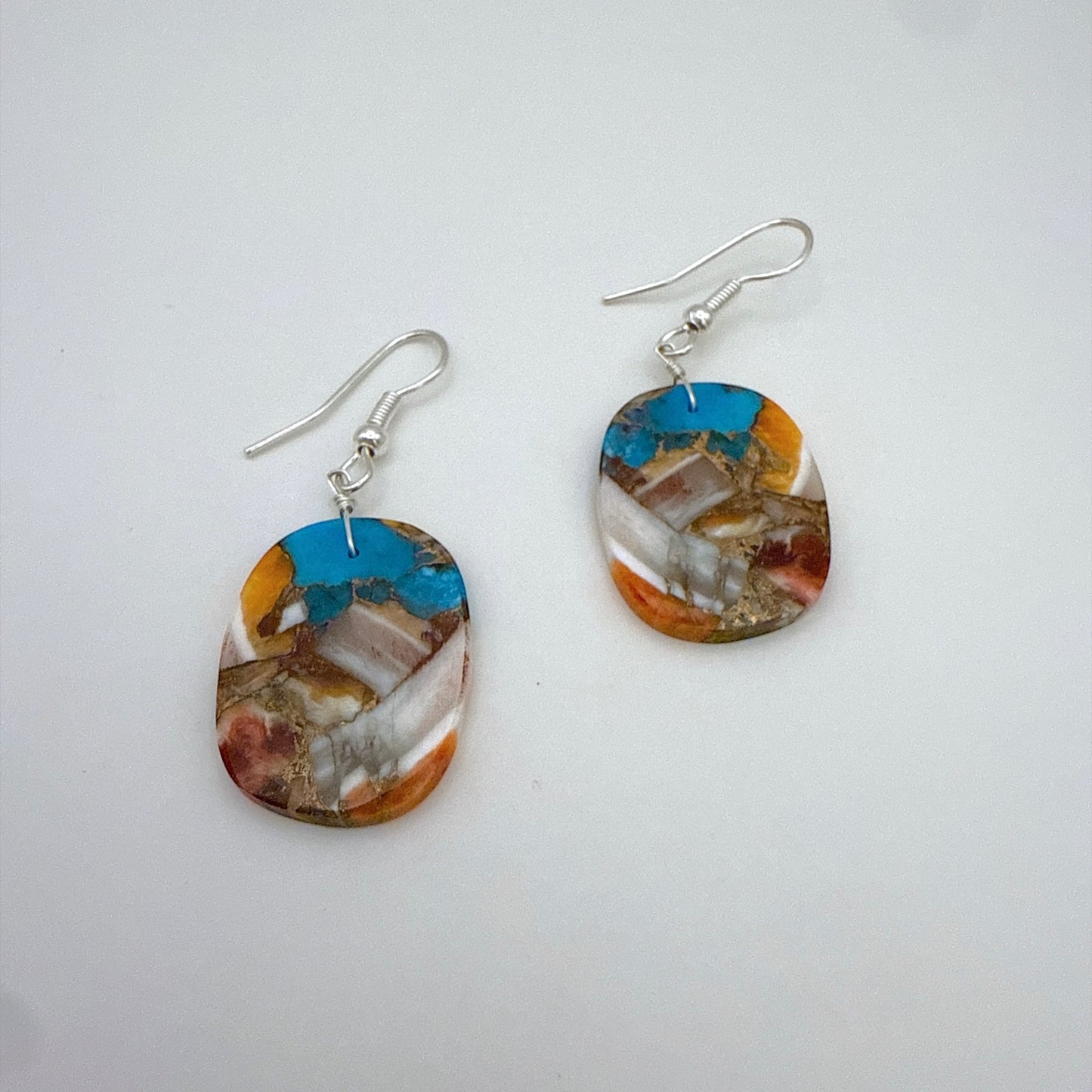 モハベターコイズスラブピアス C