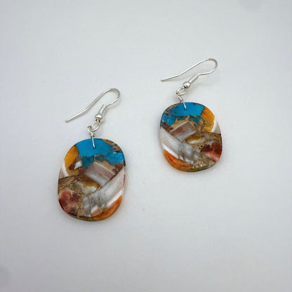 モハベターコイズスラブピアス C