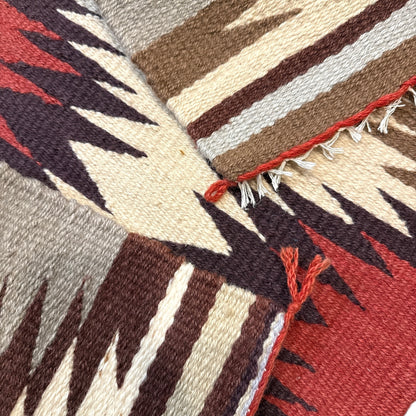 手織りナバホラグ　