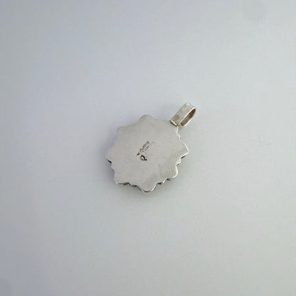 Kingman Turquoise Cluster Pendant By Geraldine James A