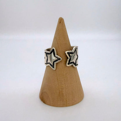 Double Star Split Ring by Sunshine Reeves