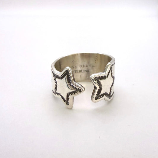 ダブルスタースプリットリング By Sunshine Reeves 