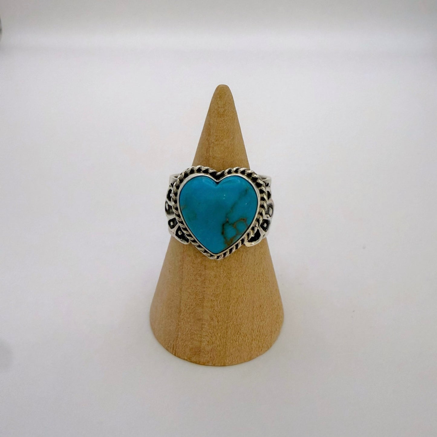 ターコイズハートリング By Sunshine Reeves サイズ20号