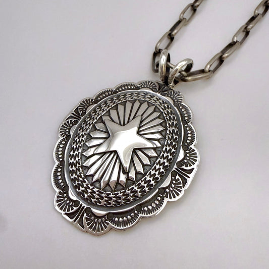 Star Concho Pendant By Sunshine Reeves AA