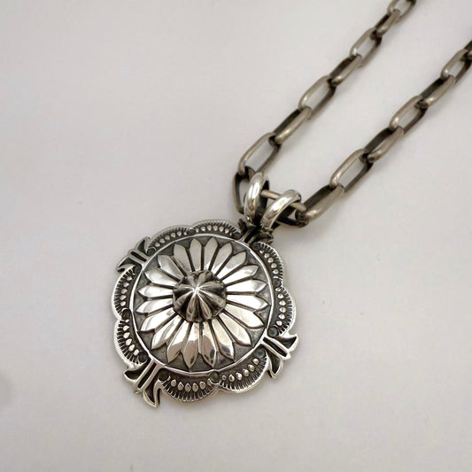 Sunburst Concho Pendant By Sunshine Reeves A
