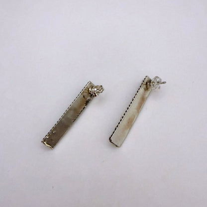 Pink Conch Bar Earrings