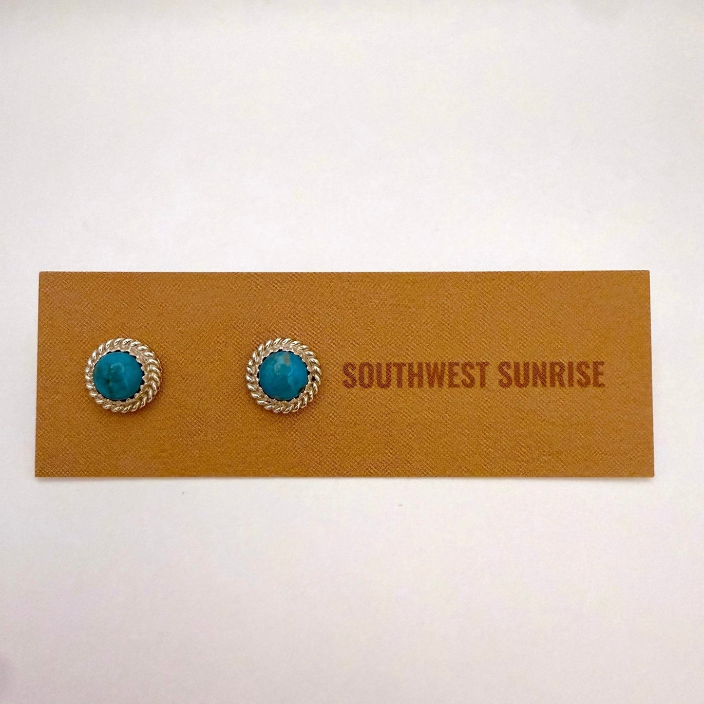 Turquoise Stud Earrings A