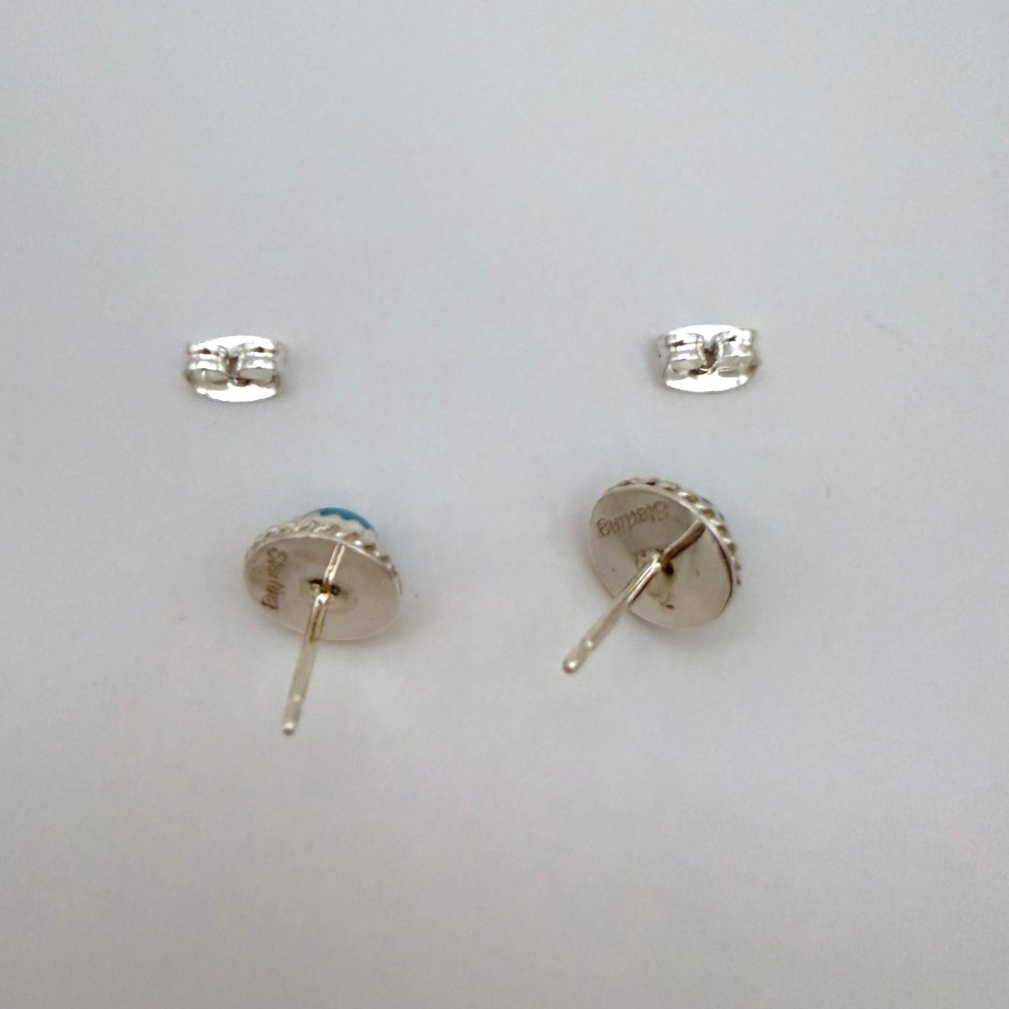 Turquoise Stud Earrings A