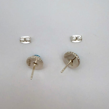 Turquoise Stud Earrings A